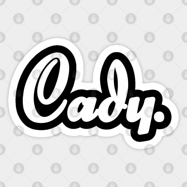 Name Carly Sticker by CanCreate